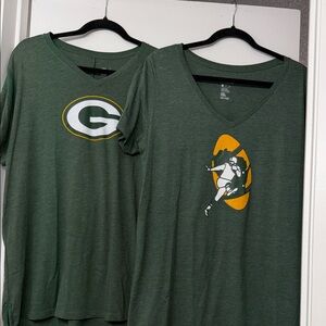 Green Bay Packers Green T-Shirt Set